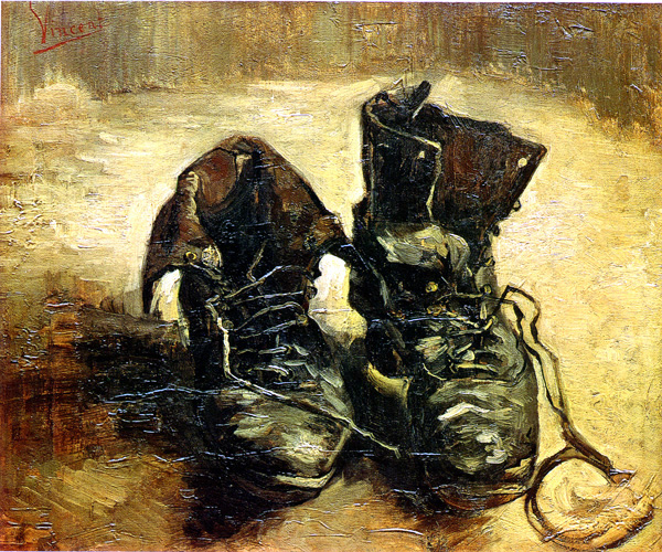 Van Gogh, Pair of Shoes, 1886